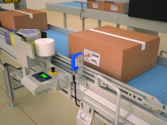 Fotoelektrische DMS-Smart-Sensoren von Contrinex detektieren u. a. Überhöhen von Paketen auf Förderbändern oder den Durchsatz. Bild: Contrinex Sensor GmbH