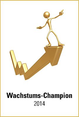 JUMO als „Wachstums-Champion 2014“ ausgezeichnet