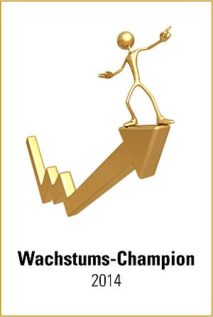 JUMO als „Wachstums-Champion 2014“ ausgezeichnet
