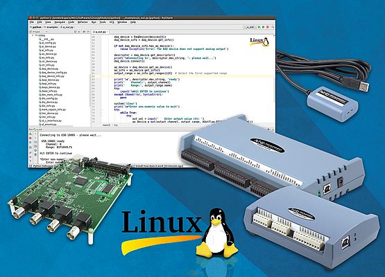 Neue Version der Universal Library for Linux auch für USB-Geräte
