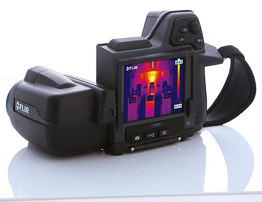 Die FLIR T440 verfügt über einen 8-fachen Digitalzoom und ist mit der innovativen MSX -Funktion "Multi Spectral Dynamic Imaging (MSX)" ausgestattet.