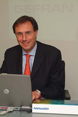 Alfredo Sala, Vorstandsvorsitzender der Gefran S.p.A. und Initiator der Sensormate-Übernahme