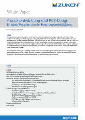 Produktentwicklung statt PCB-Design