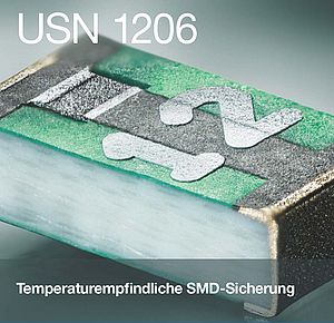 Temperaturempfindliche SMD-Sicherung USN 1206