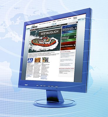 Neuauflage der deutschen Website von Gems