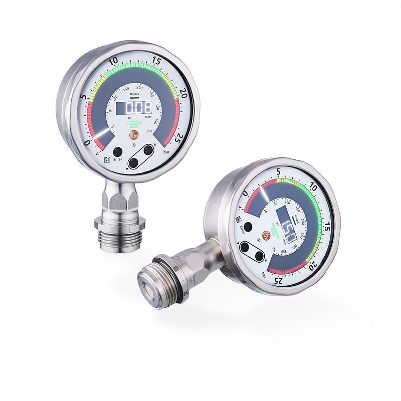 Elektronisches Manometer mit LED-Anzeige