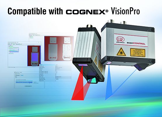 Cognex Vision Pro kompatibele Laserscanner