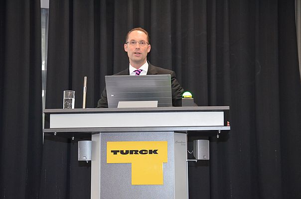 Turck-Geschäftsführer Christian Wolf erwartet für das Geschäftsjahr 2013 einen konsolidierten Gruppenumsatz von 450 Mio. Euro.