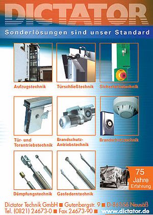 Aufzugs- und T&uuml;rschlie&#0223;technik