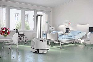 Autonomer Roboter erhöht Sicherheit in Krankenhäusern