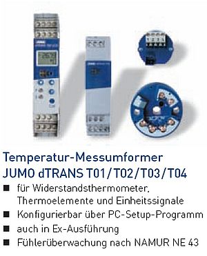 JUMO dTRANS T01/T02/T03/T04