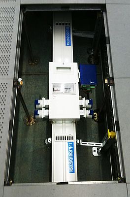 Einsatz der Basiseinheit in einem Bodentank