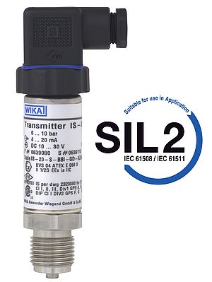Druckmessumformer mit SIL2-Klassifizierung