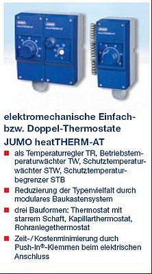 elektromechanische Thermostate JUMO heatTHERM-AT