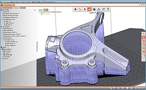 3D-Druck Software erzeugt STEP Daten