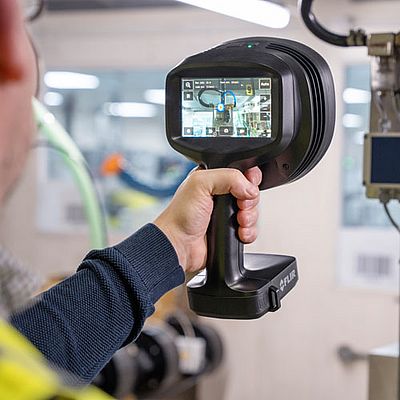 Druckluftleckagen in der Produktion finden