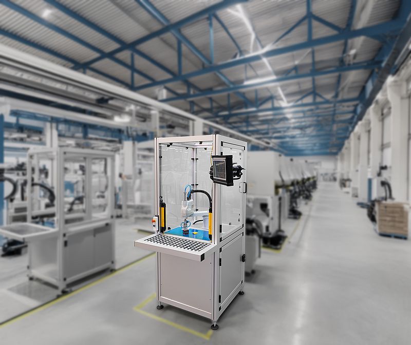 Modulzelle für die einfache Robotik-Integration