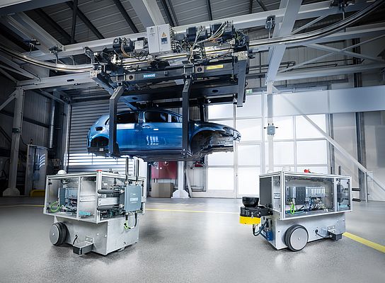 Im eigenen Automotive Testcenter hat Siemens ein standalone 5G-Testnetzwerk, basierend auf Siemens-Komponenten aufgebaut.