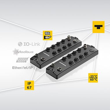 IO‑Link Class A Master in IP67-Ausführung