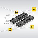 IO‑Link Class A Master in IP67-Ausführung