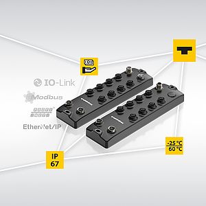 IO‑Link Class A Master in IP67-Ausführung