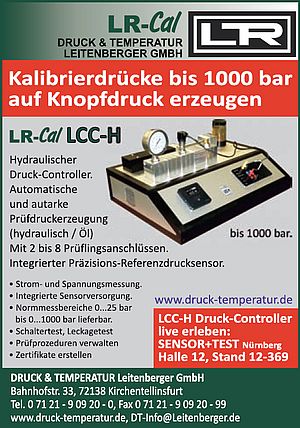 Hydraulischer Druck-Controller LR-CAL LCC-H