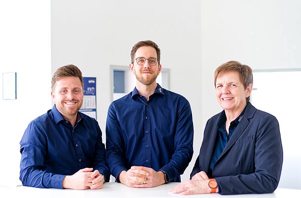 Die neue BMR-Geschäftsführung, v.l.: Michael Lämmermann, Stephan Brittling, Susanne Brittling