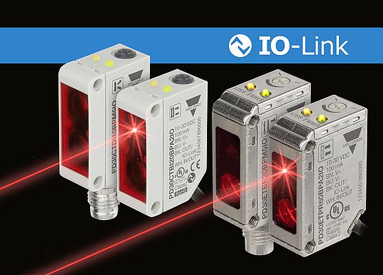 IO-Link-Lichtschranken mit erweiterter Funktionalität