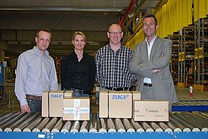 SKF übernimmt globale Ersatzteilelagerung und -distribution für Metso Lindemann