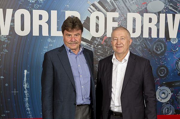 v.l.n.r.: Hauptaktionär Dr. Karl-Walter Braun und CEO Eugen Elmiger