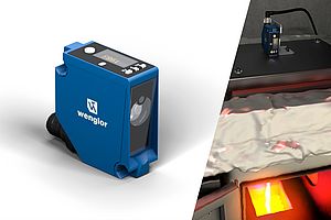 ToF-Sensor mit blauem Laser