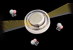 Elektrochemischer CO-Sensor im Knopfzellenformat