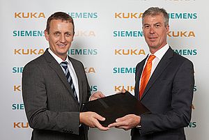 Siemens und KUKA kündigen Kooperation an