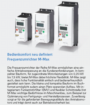 Frequenzumrichter M-Max