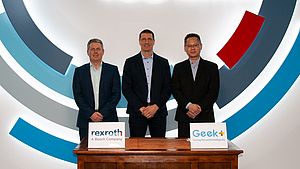 Bosch Rexroth schließt Robotik-Kooperation mit Geek+