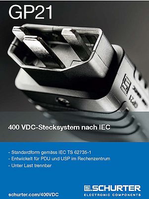 400 VDC-Stecksystem nach IEC