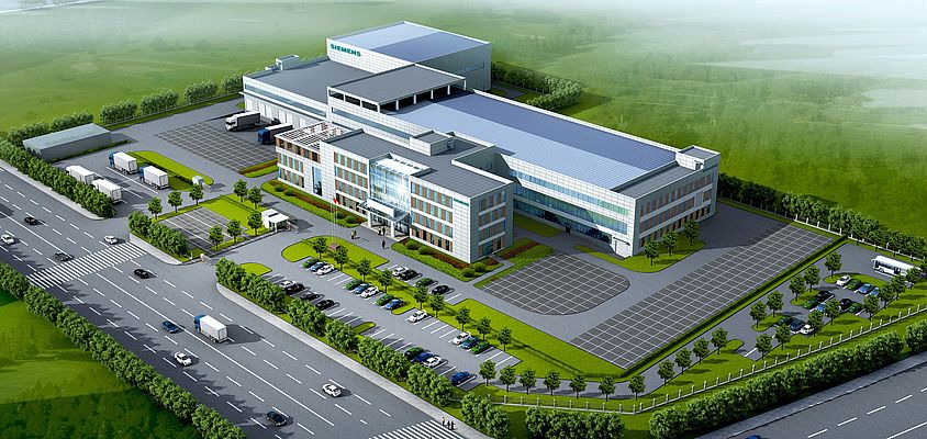 Siemens errichtet neues Werk für Automatisierungstechnik in China