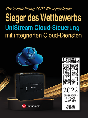 Sieger des Wettbewerbs: UniStream Cloud-Steuerung