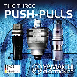 Drei Push-Pull Steckverbinder für zukunftsfähige Industrieanwendungen