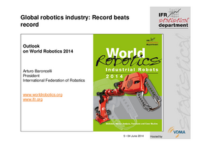 Weltweite Roboterindustrie: 2013 wurden 179.000 Roboter installiert