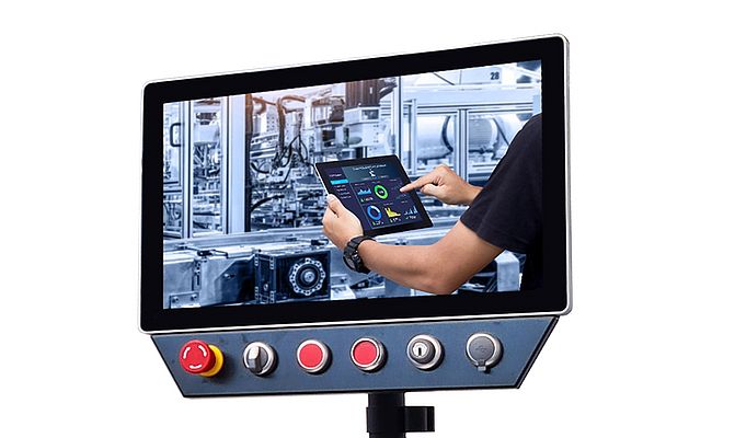 Multi-Touch Panel-IPC mit bis zu 8 individuellen Befehlsgeräteplätzen