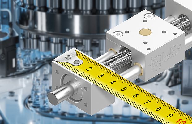 Miniatur-Linearmodul mit Spindelantrieb