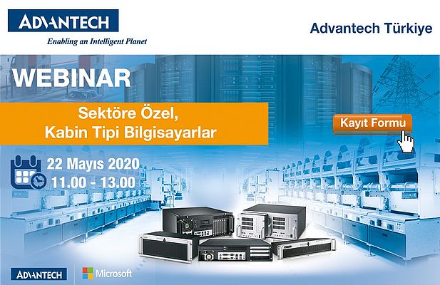 Advantech Türkiye Size Advantech-Microsoft Webinar'ına Davet ediyor