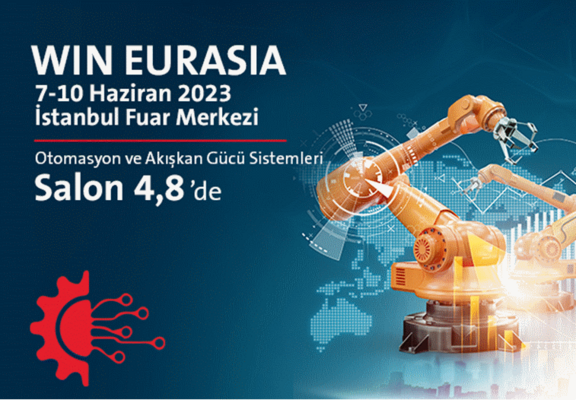 Otomasyon sektörünün önde gelen firmaları WIN EURASIA 2023'te yerlerini aldılar!