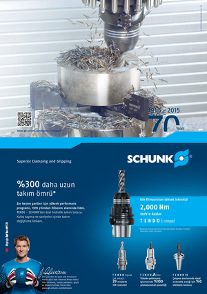 Schunk; %300 Daha Uzun Takım Ömrü
