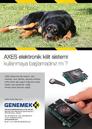 AXES Elektronik kilit sistemi
