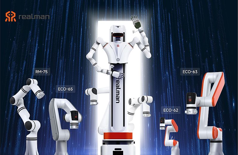 RealMan Robotics, Automatica 2025'te Yapay Zeka Destekli, Ultra Hafif Robotikleri Sergiliyor