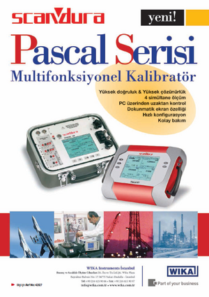 WIKA; Scandura Pascal Serisi Multifonksiyonel  Kalibratör