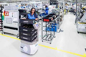 Akıllı Fabrikalarda Mobil robot uygulaması