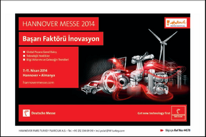 Hannover Messe 2014 Başarı Faktörü İnovasyon